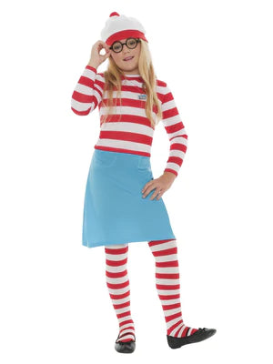 Where's Wally Wenda Girls Costume