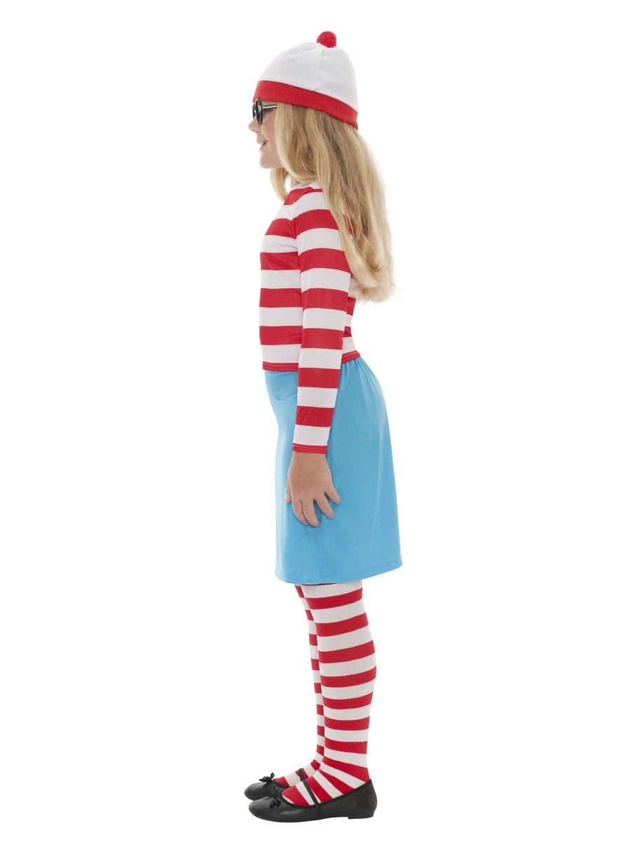 Where's Wally Wenda Girls Costume