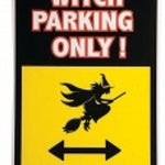 Warning Sign-Witch Parking