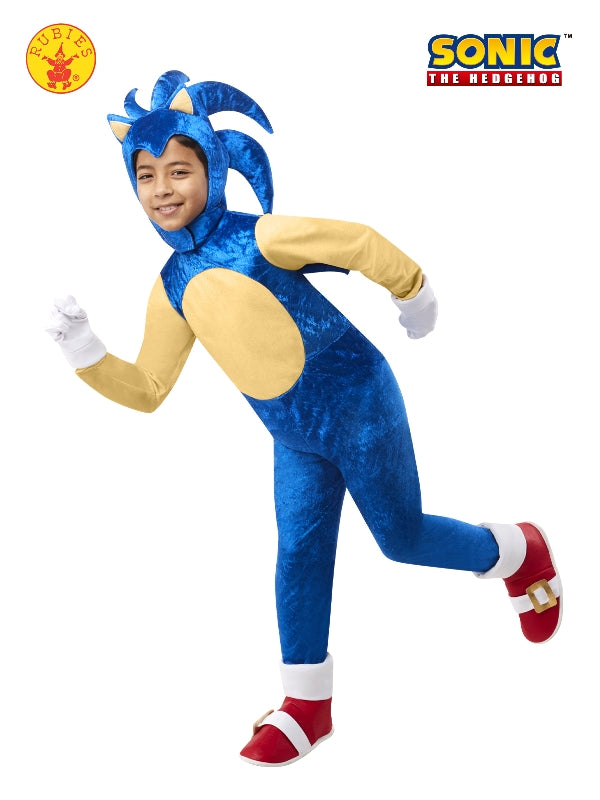 Sonic The Hedgehog Deluxe Kids Costume