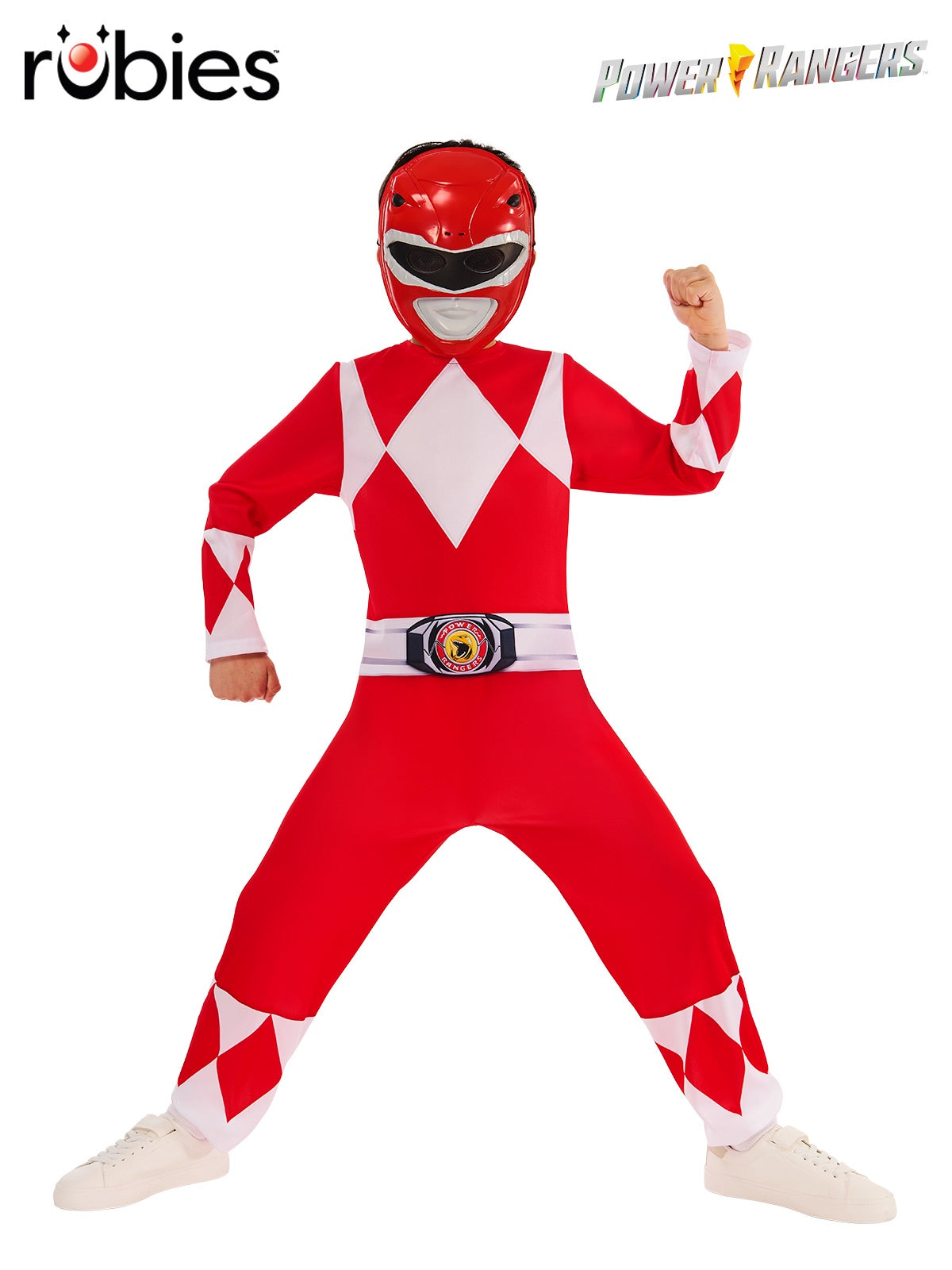 Red Power Ranger Boys Costume
