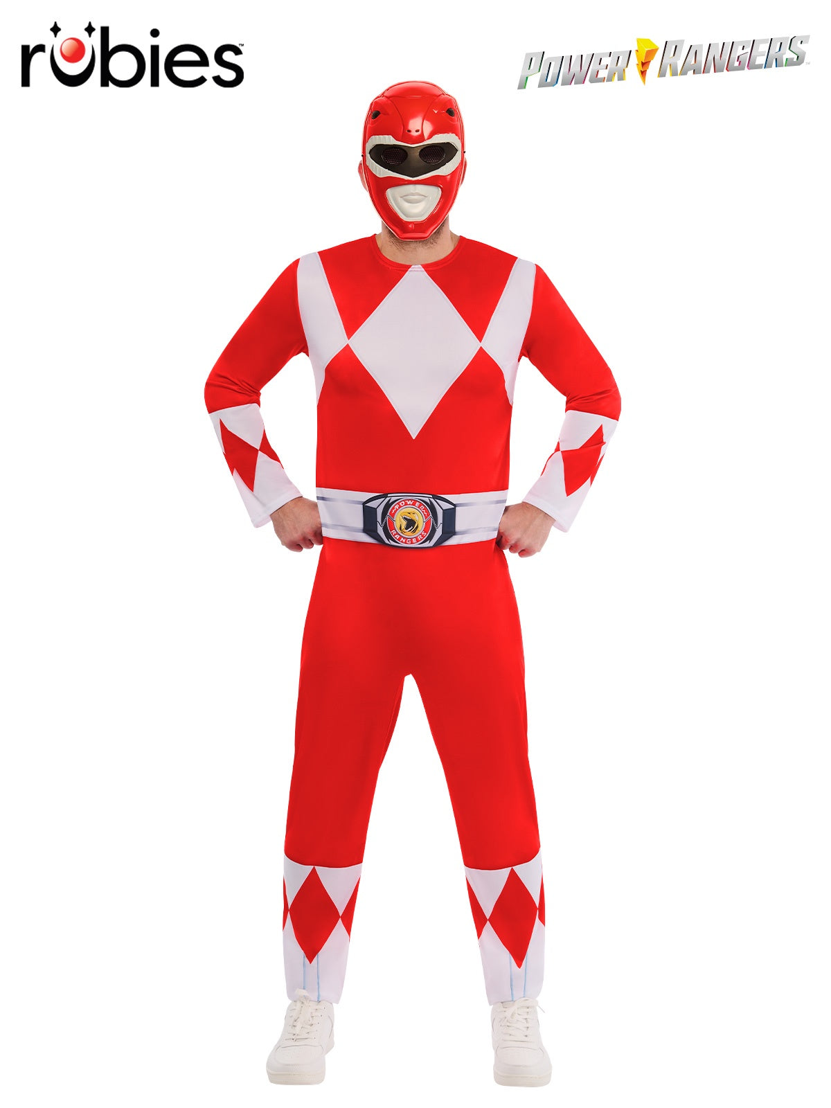 Red Power Ranger Mens Costume