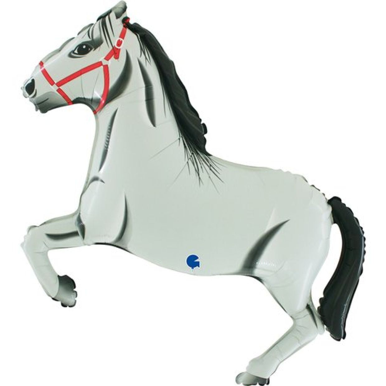 White Horse Supershape Foil Balloon 86cm (34")