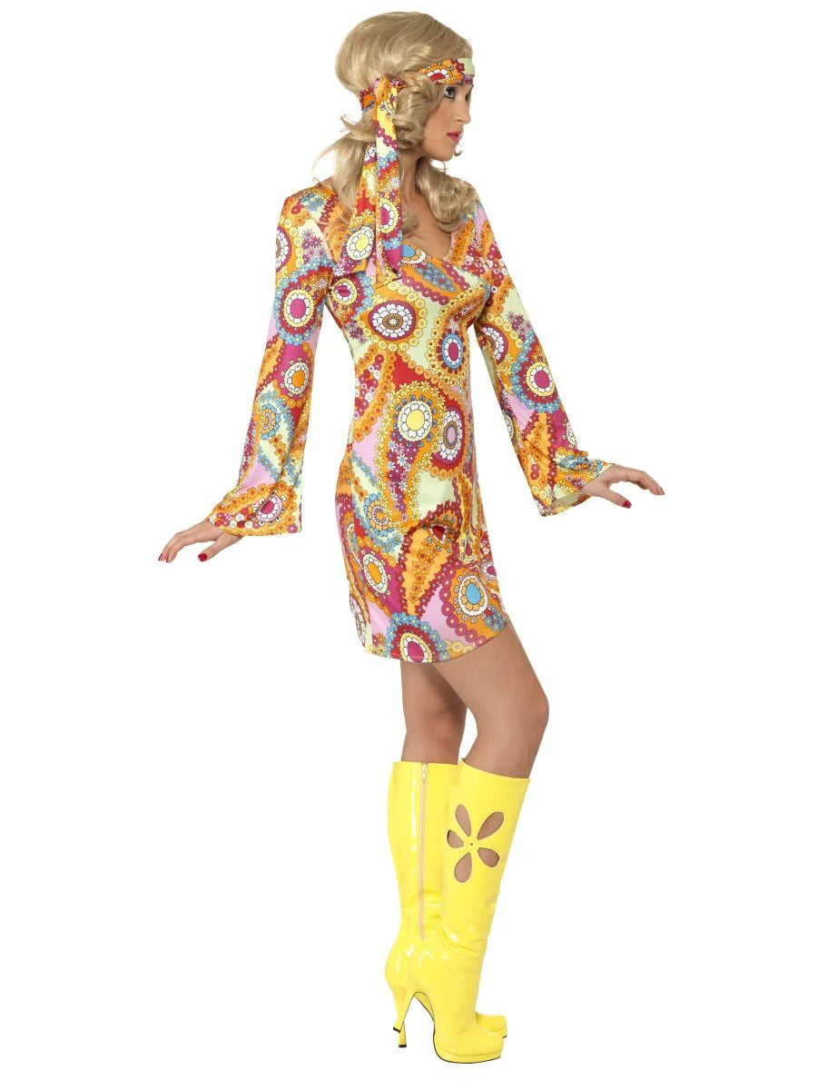 1960s Hippy Chick Womens Costume