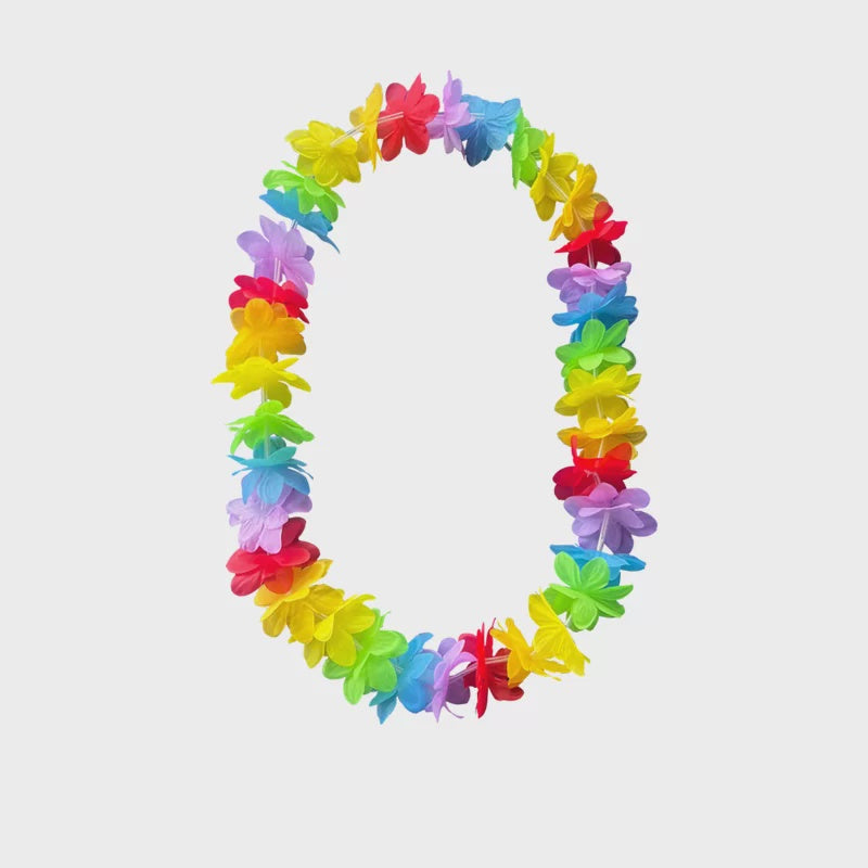 Rainbow Coloured Lei