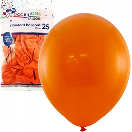 Orange 30cm Balloons P25
