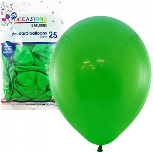 Emerald Green 30cm Balloons P25