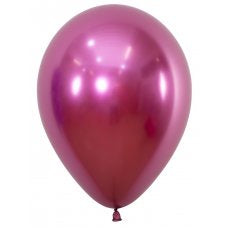 Reflex Fuchsia 30cm Latex Balloons Bag of 50