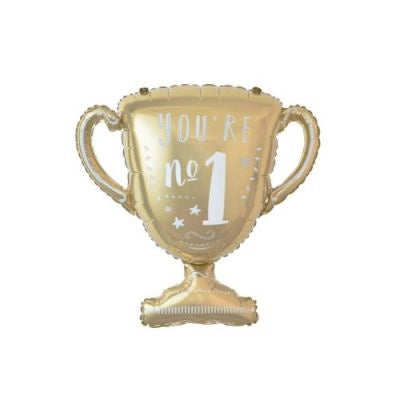 You're No.1 Gold Cup Foil Balloon