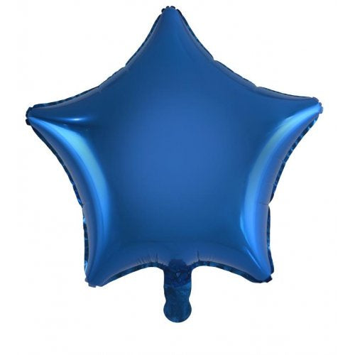 Blue Star Foil Balloon 18inch