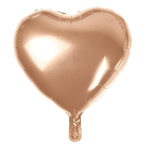 Rose Gold Heart Foil Balloon