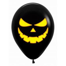 Bright Pumpkin Halloween Latex Balloons