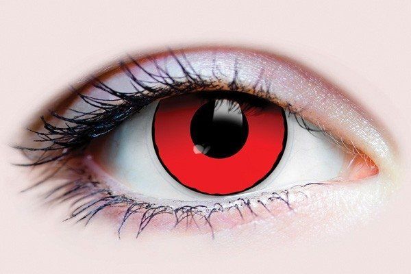 Primal Blood Eyes - Red Colored Contact Lenses