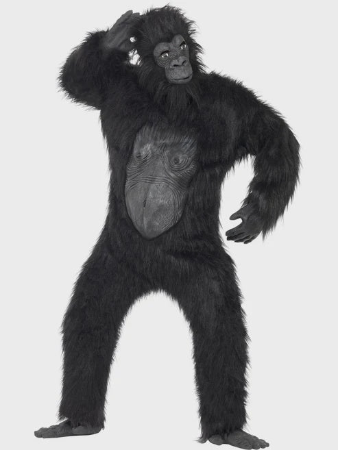 Deluxe Black Gorilla Mens Costume