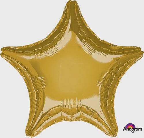 Jumbo Gold Star Foil Balloon