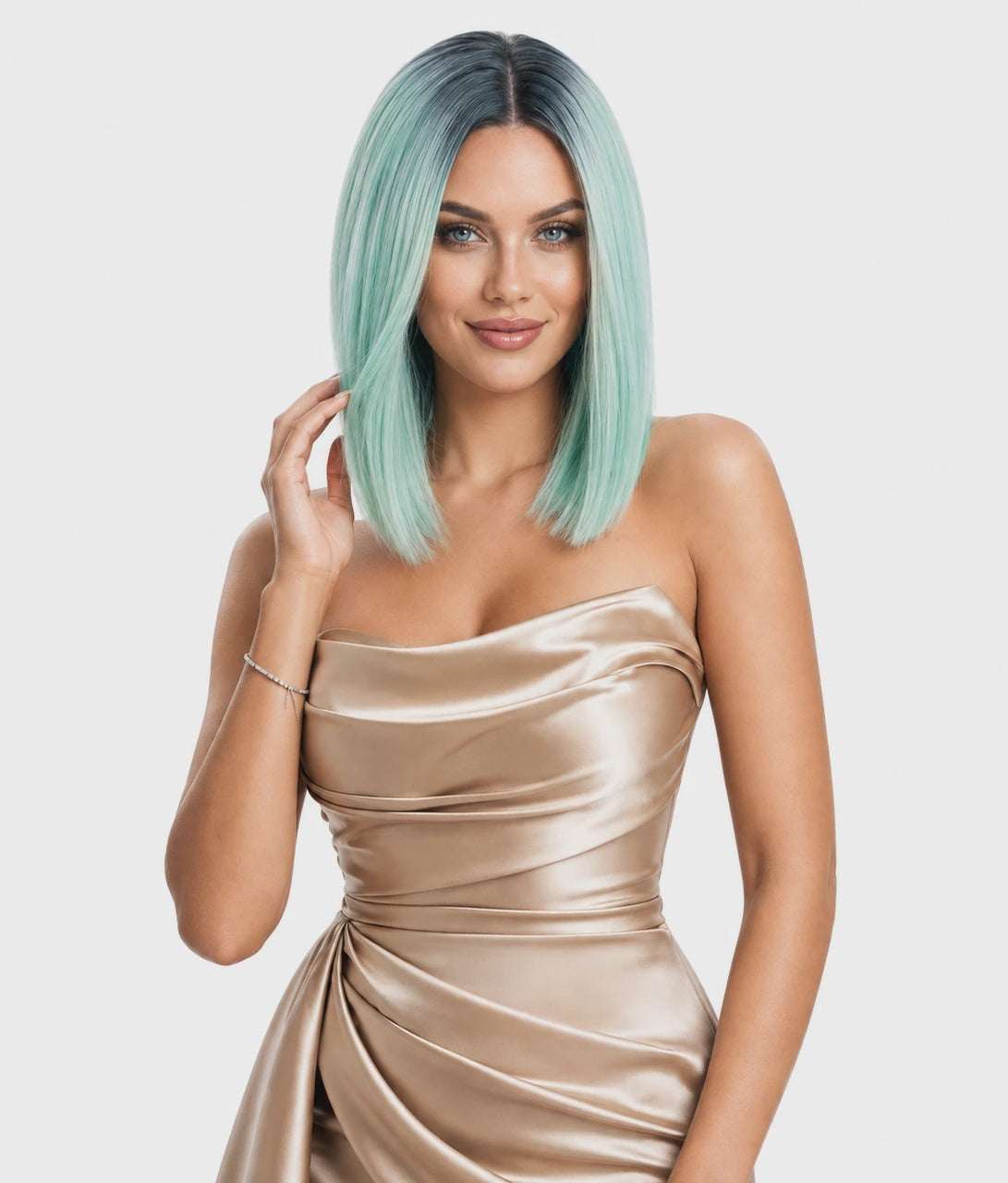 Fever Dream Natalia Fashion Wig - Mint Envy