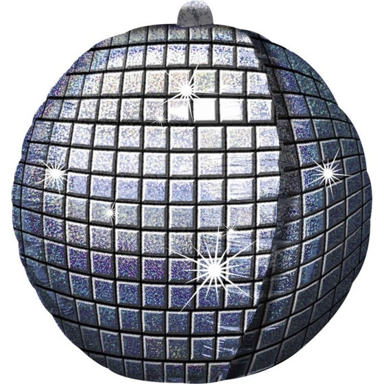 Holographic Disco Ball Ultrashape Foil Balloon