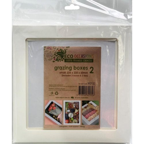 Grazing Box White Small 2 Pack