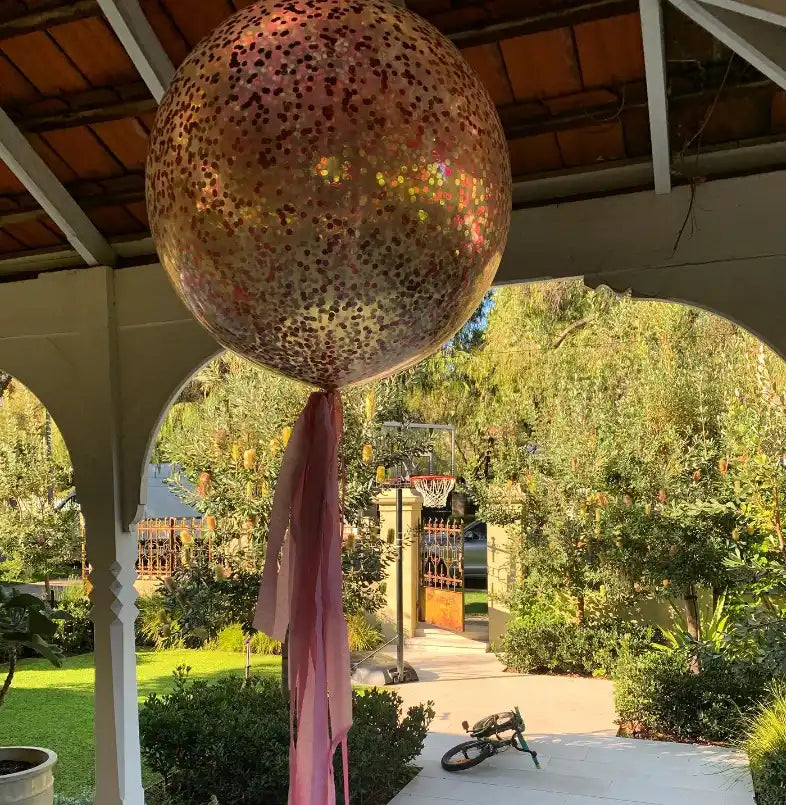 36 inch Custom Made Confetti Latex Balloon