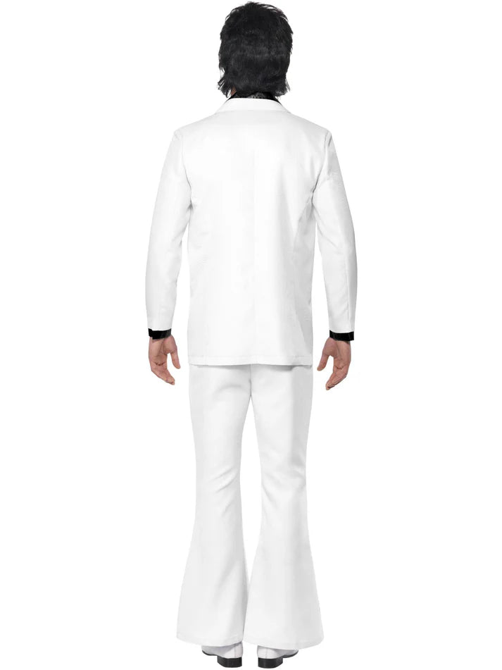 1970s White Suit Mens Costume