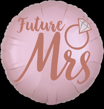 Blush Wedding Foil Balloon