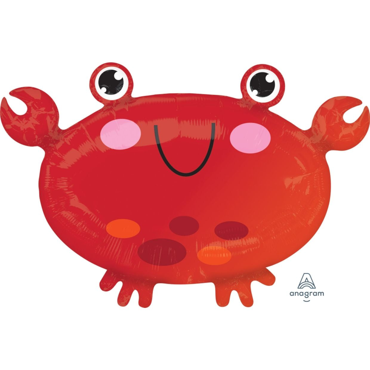 Crab Junior Shape Foil Balloon 55cm x 38cm