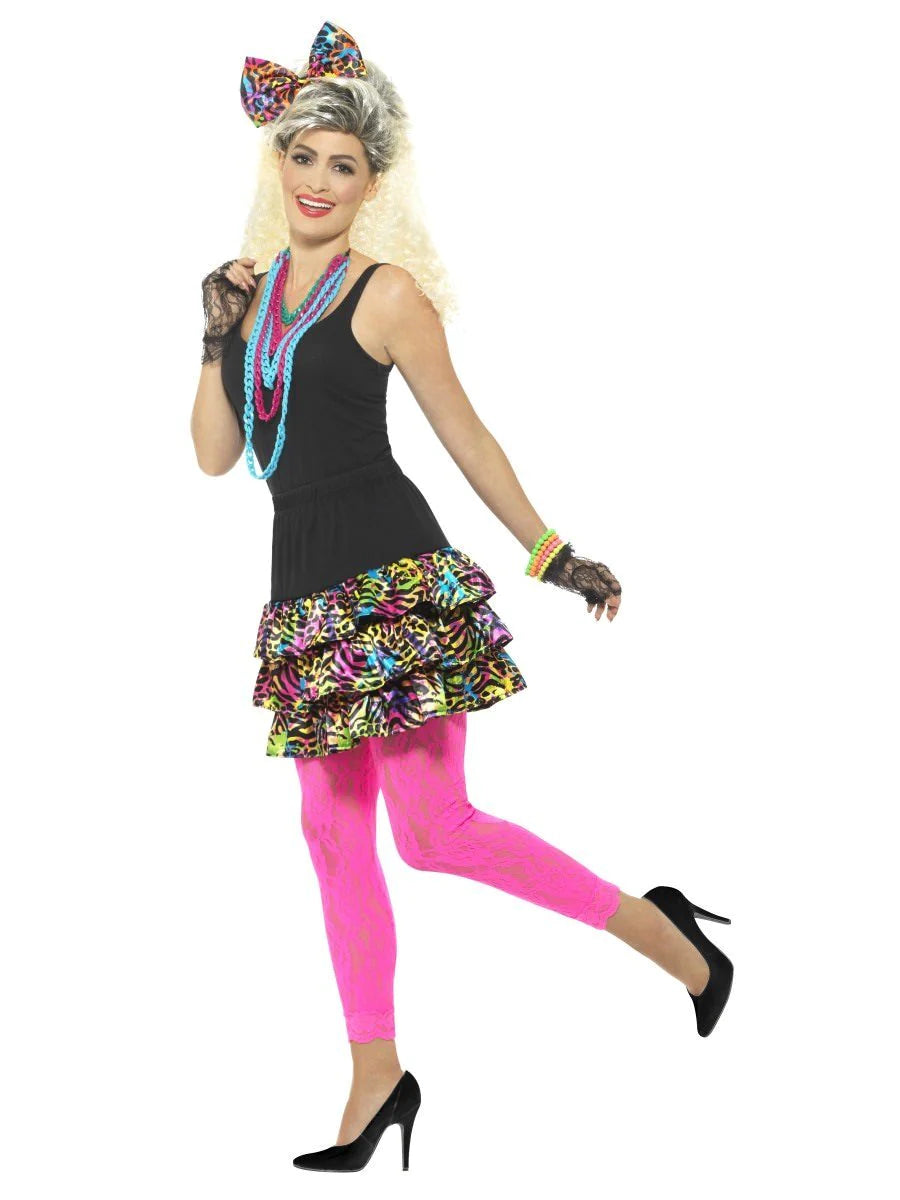 80s Party Girl Womens Costume Kit