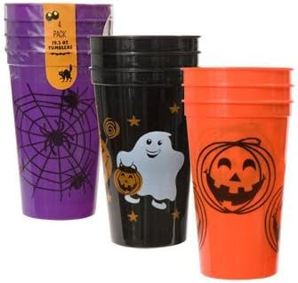 Halloween Party Cups 300ml Pack of 4