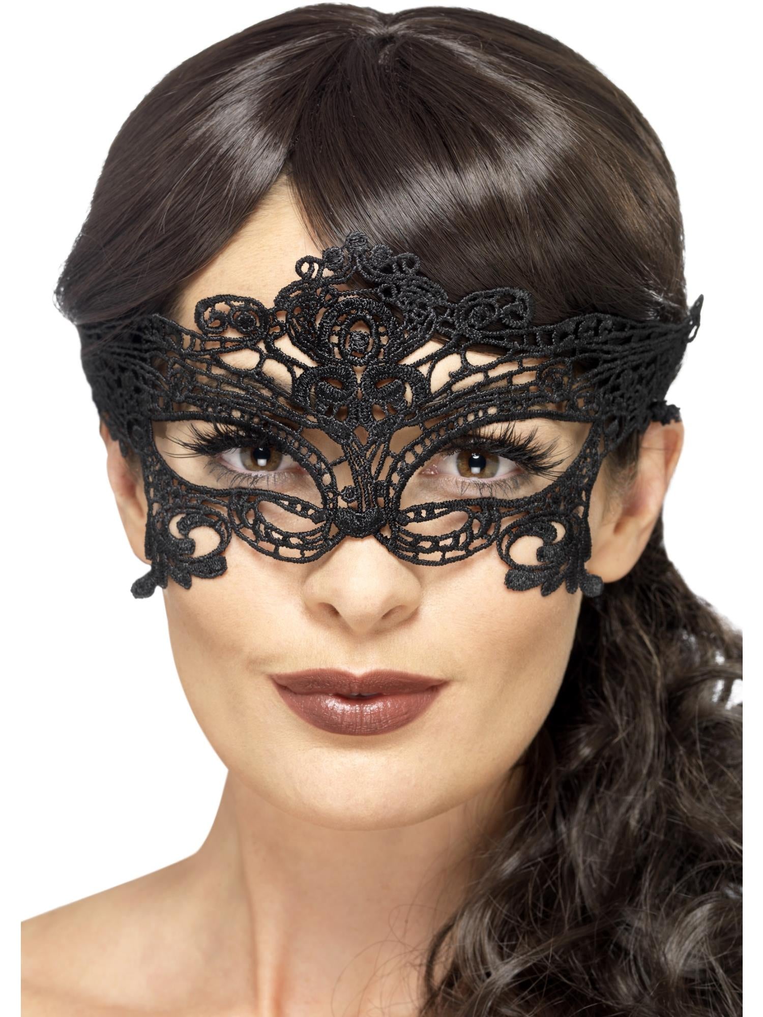 Filigree Lace Heart Eyemask