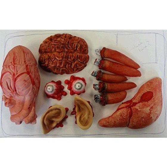 Meat Market Value Pack Body Parts Decorations