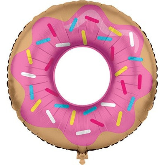 Donut Time Supershape Foil Balloon