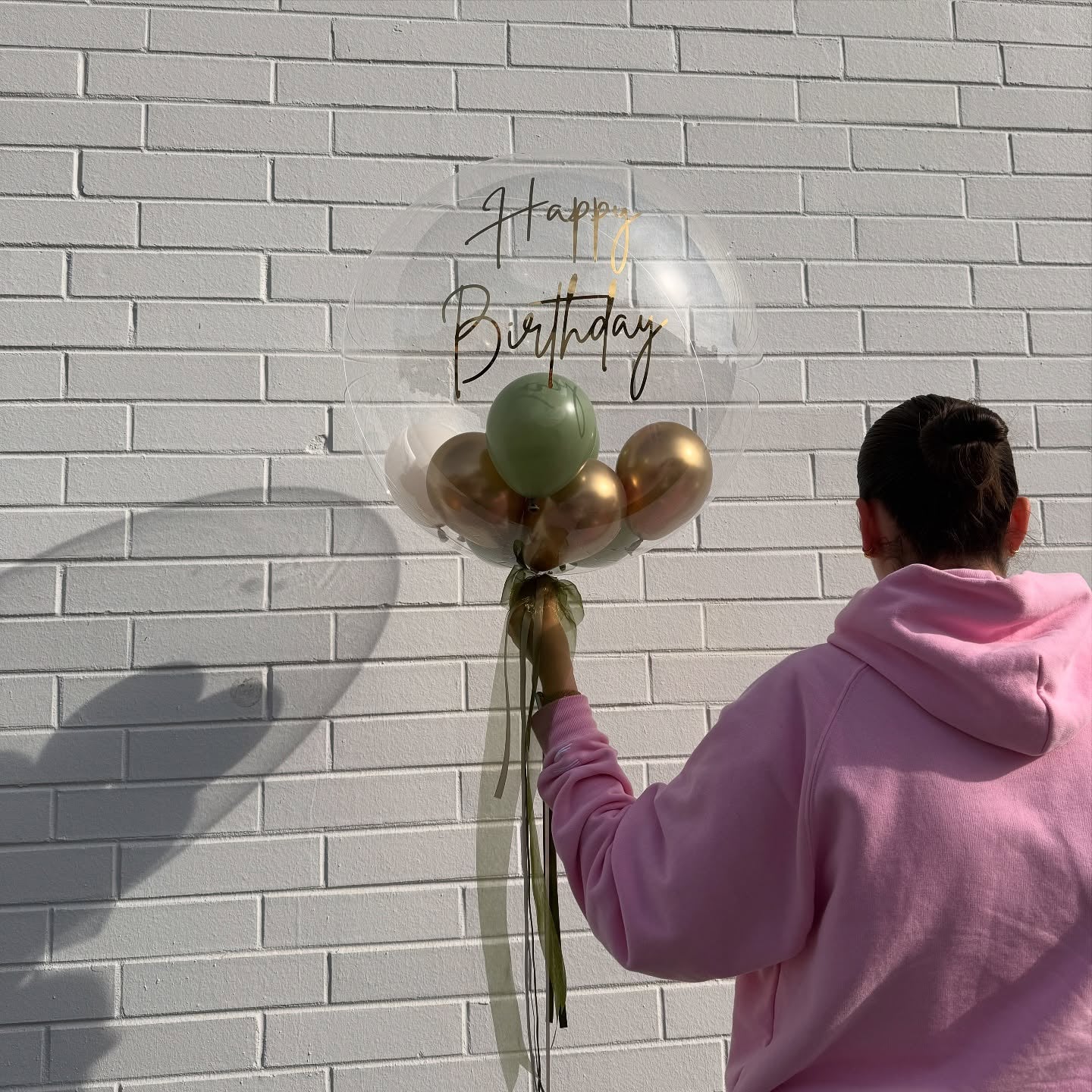 30 inch Balloon Filled Bubble Balloon