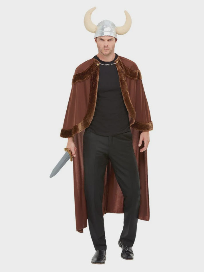 Brown Viking Mens Costume