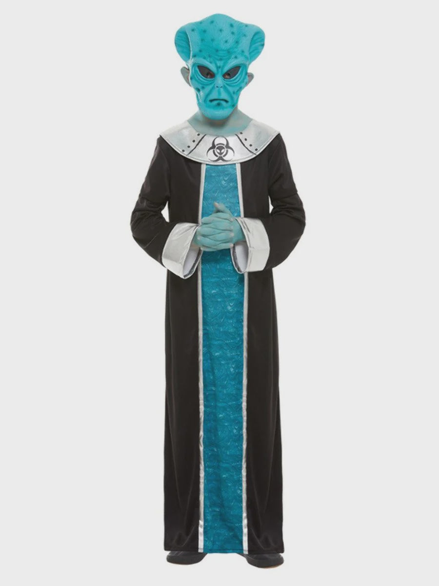 Blue Alien Kids Costume