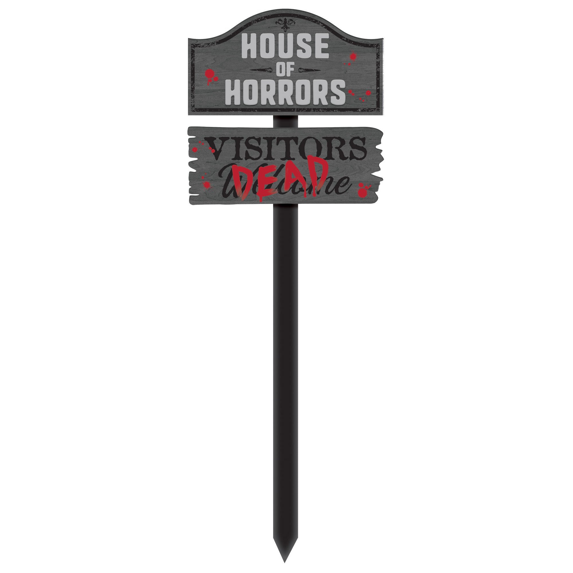 House of Horrors Yard Stake