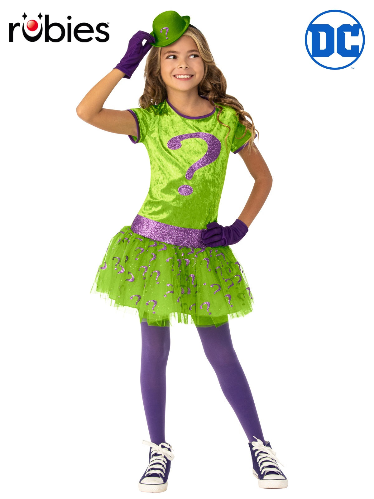 The Riddler Deluxe Tutu Girls Costume