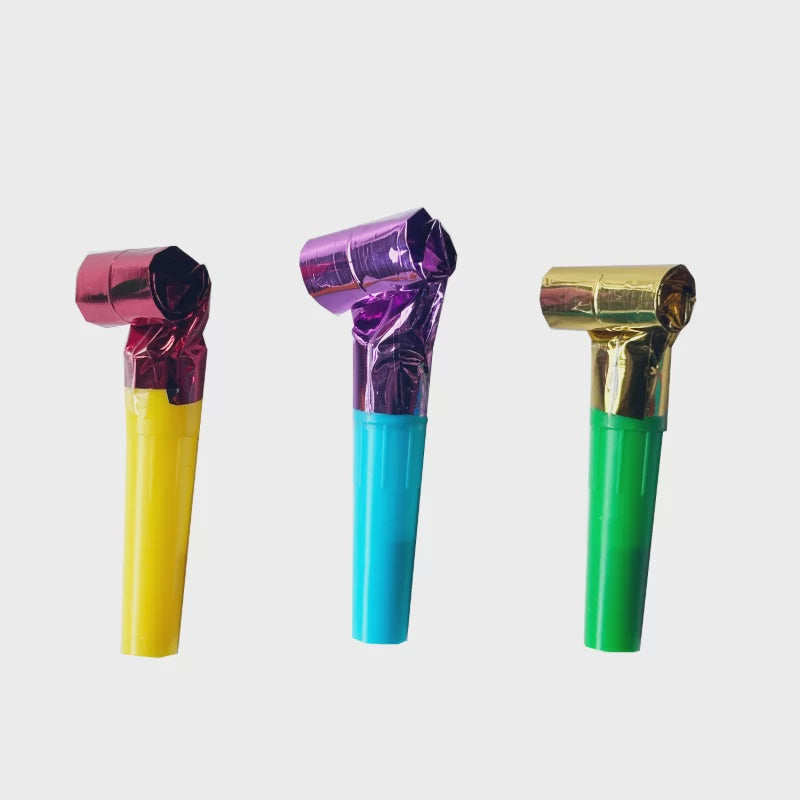 Multicoloured Blowouts (Pack of 8)