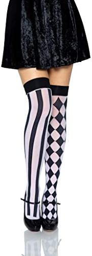 Harlequin Thigh Highs