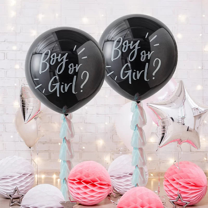 Gender Reveal Balloon with Tassel