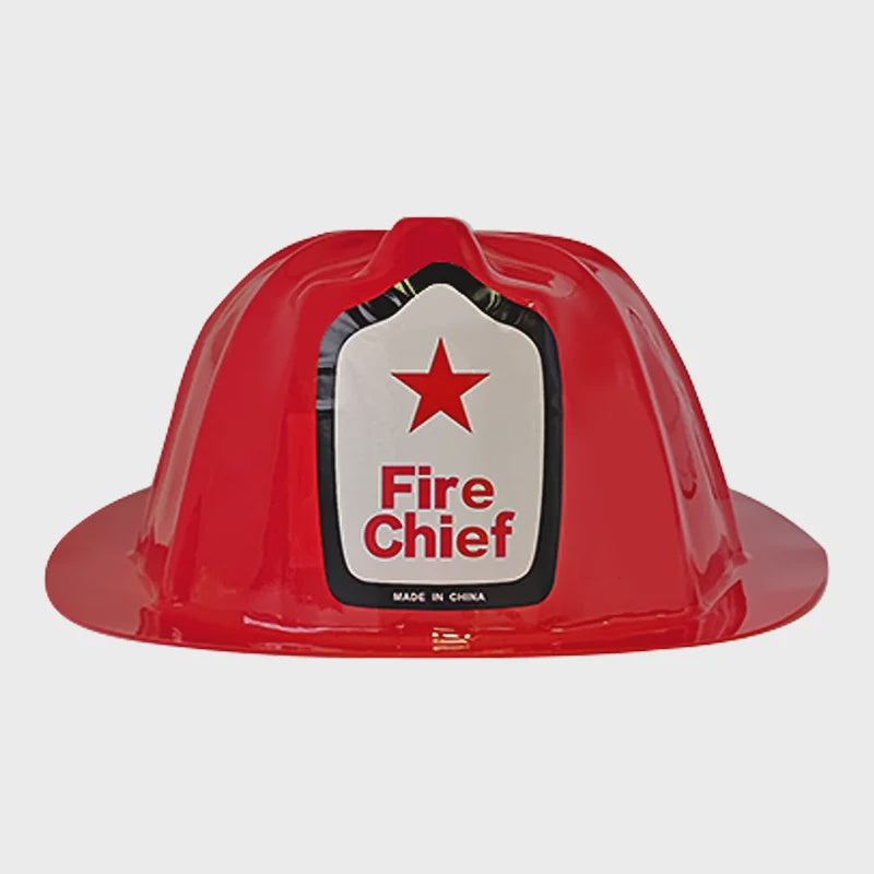 Fire Chief Plastic Hat