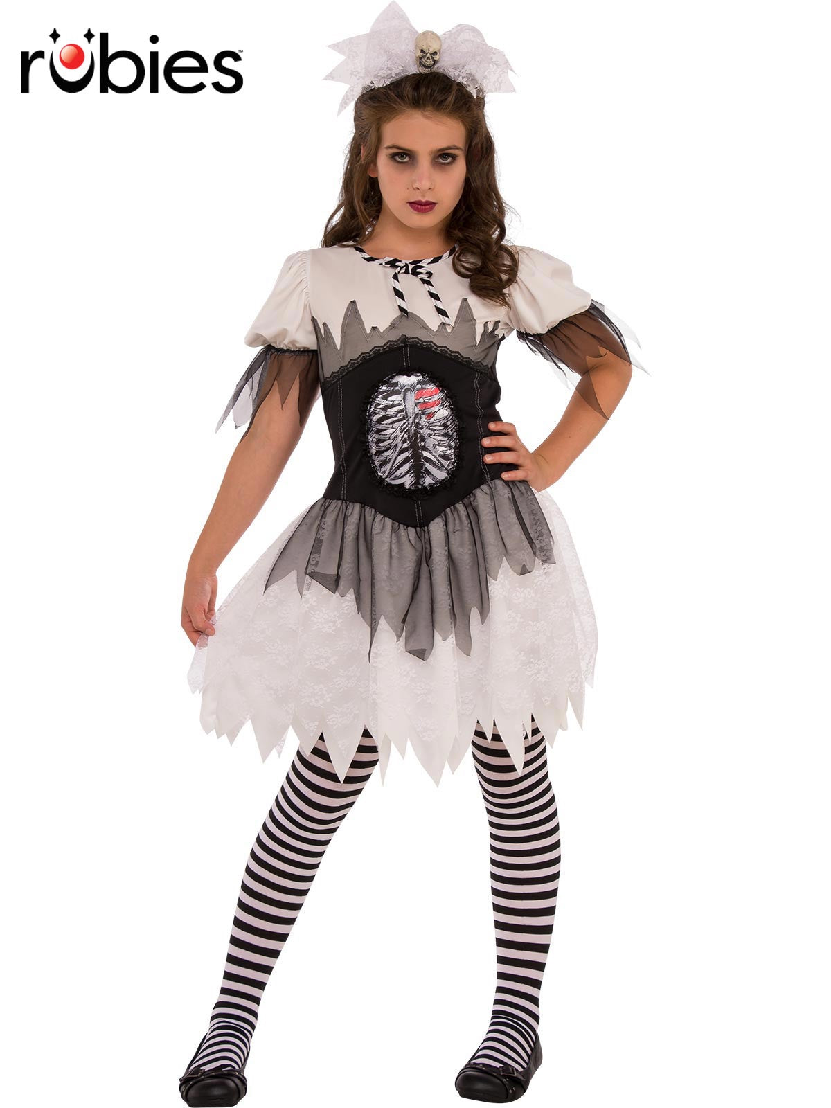 Open Ribs Teen Girls Costume