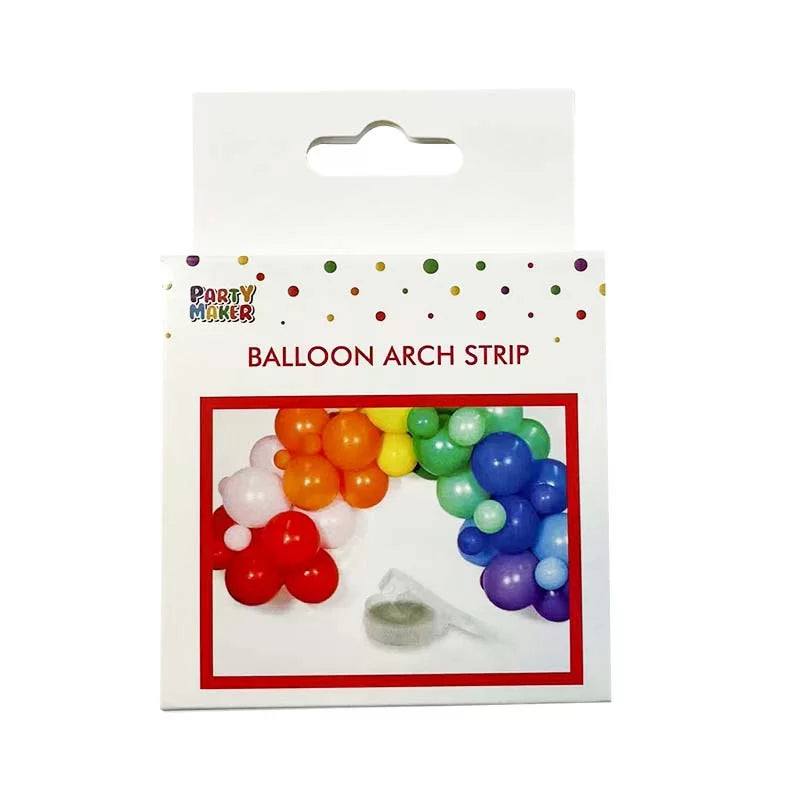 Balloon Arch Tape Strip - Single Hole