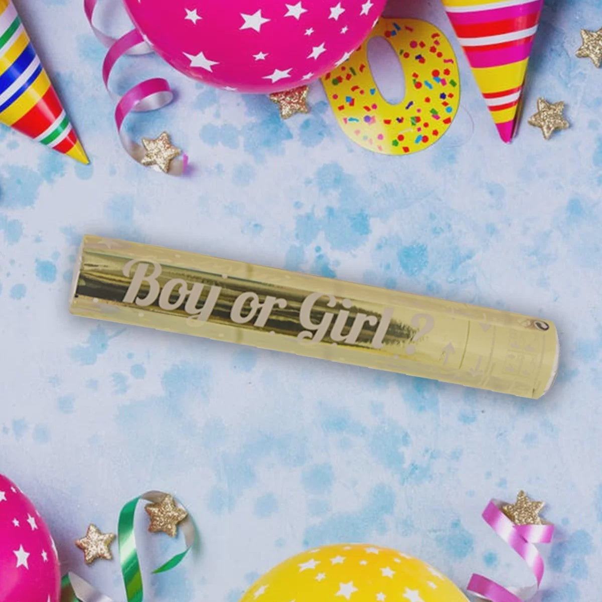 Party Popper Gender Reveal - Confetti