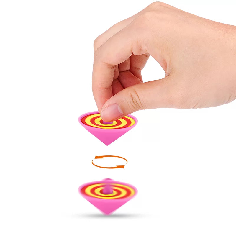 Spin Top Party Favour Pack of 8