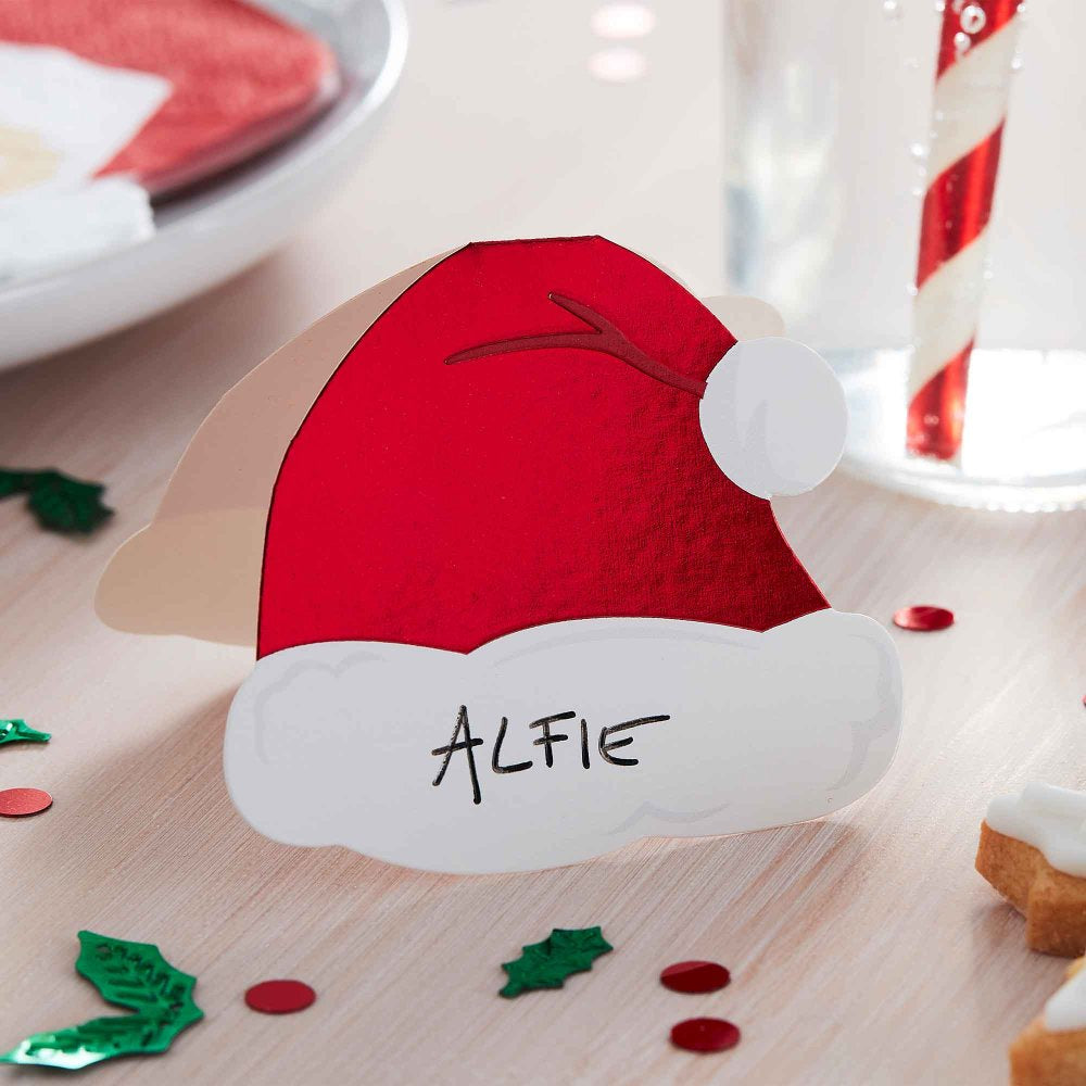 Silly Santa Place Cards (Pack of 10)