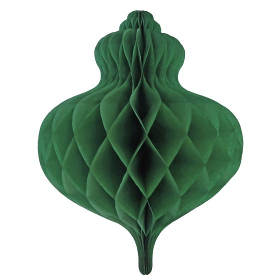 Christmas Honeycomb Green Bauble Decoration 40cm