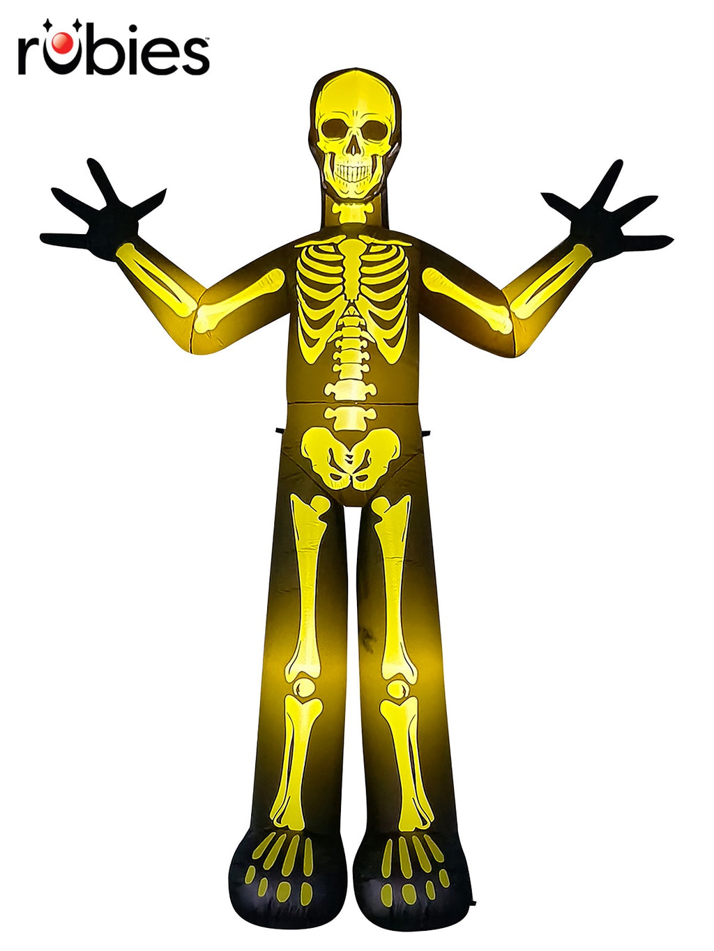 White Skeleton Inflatable 10ft Tall Inflatable Skeleton