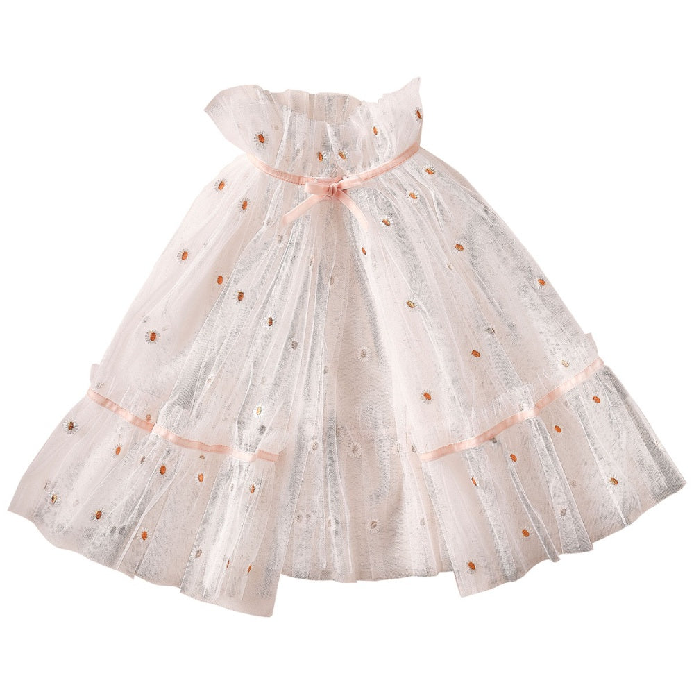 Tulle Daisy Cape