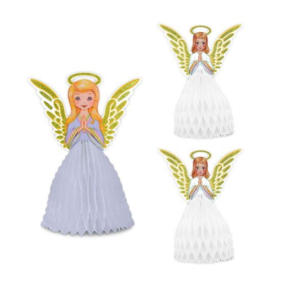 Christmas Angel Table Decoration (Pack of 3)