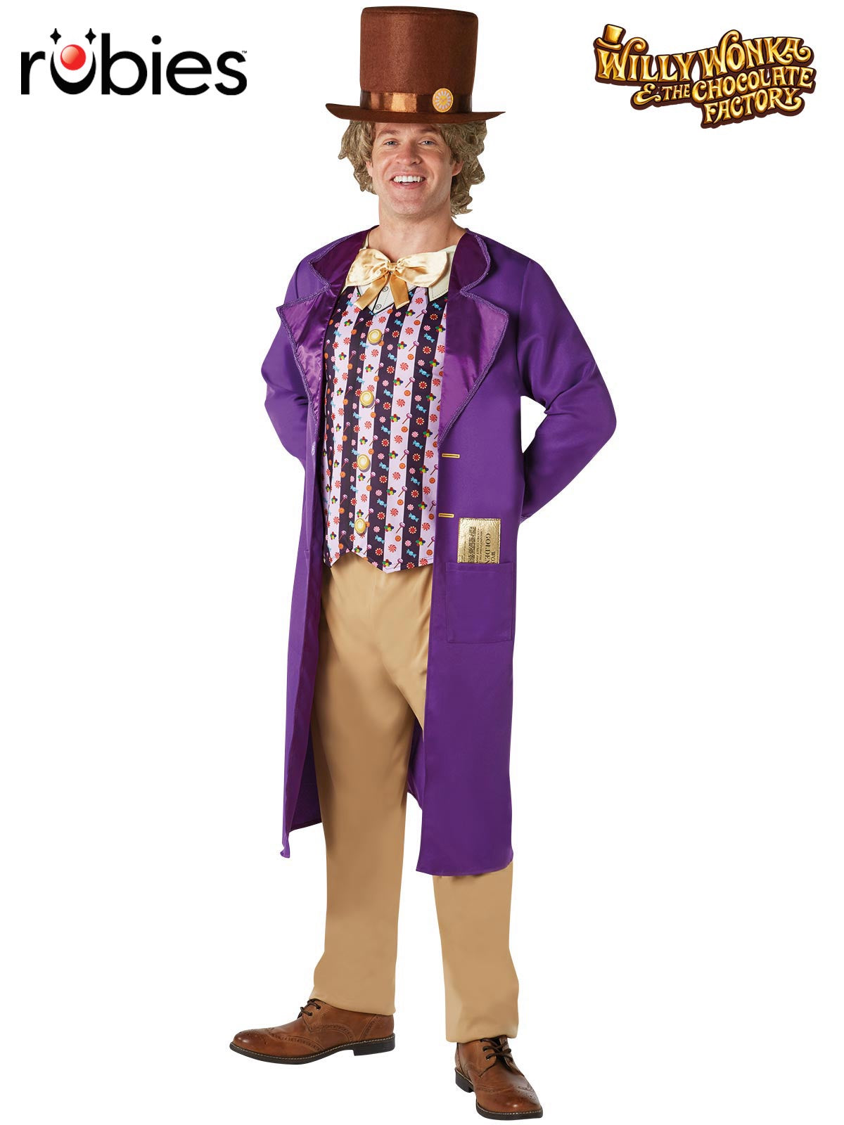 Willy Wonka Deluxe Mens Costume